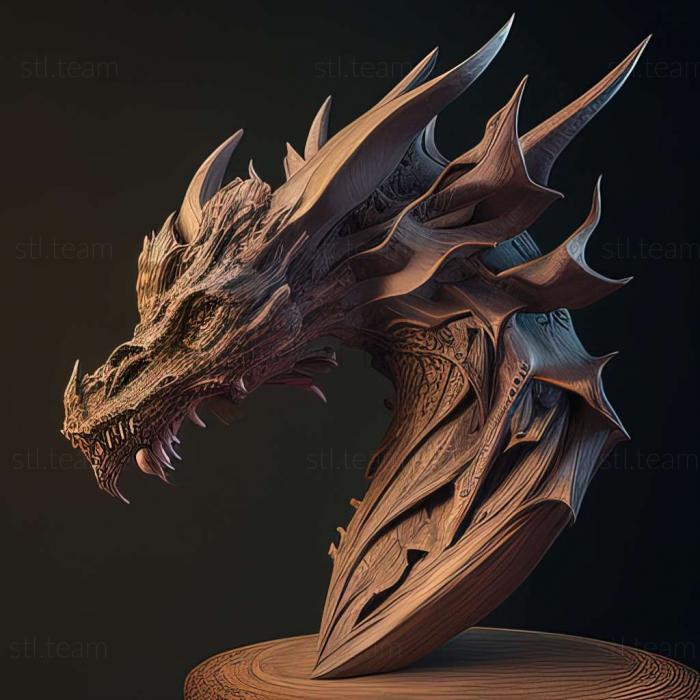 3D model Draconyx (STL)